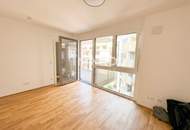 Erstbezug ab 1. Oktober: Helle 2-Zimmerwohnung mit 9,6 m² Balkon – nur 8 Gehminuten zum Donauzentrum