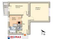 Anlegerwohnung: 2-Zimmer-Wohnung in Villach mit Balkon & Stellplatz