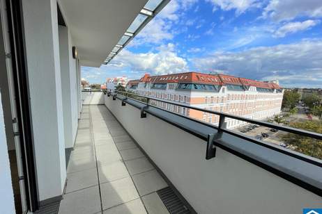 Lichtdurchflutete 2-Zimmer Wohnung mit 21 m² Terrasse und Weitblick, Wohnung-miete, 1.259,00,€, 1160 Wien 16., Ottakring