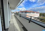 Lichtdurchflutete 2-Zimmer Wohnung mit 21 m² Terrasse und Weitblick