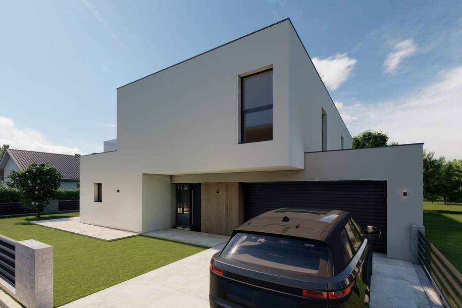 Individuelle Architekten Neubau-Villa, Haus-kauf, 1.290.000,€, 4063 Linz-Land