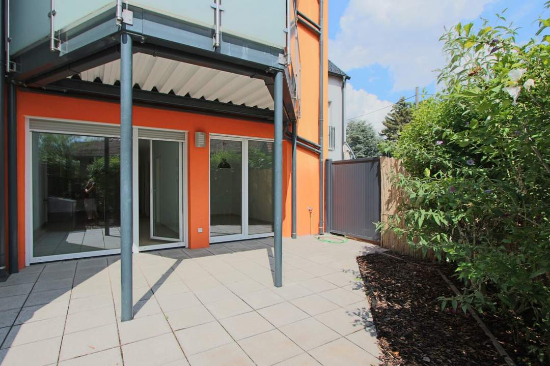 Wohntraum mit Gartenterrasse in ruhiger, kleiner Anlage nur 50m zum Badeteich!