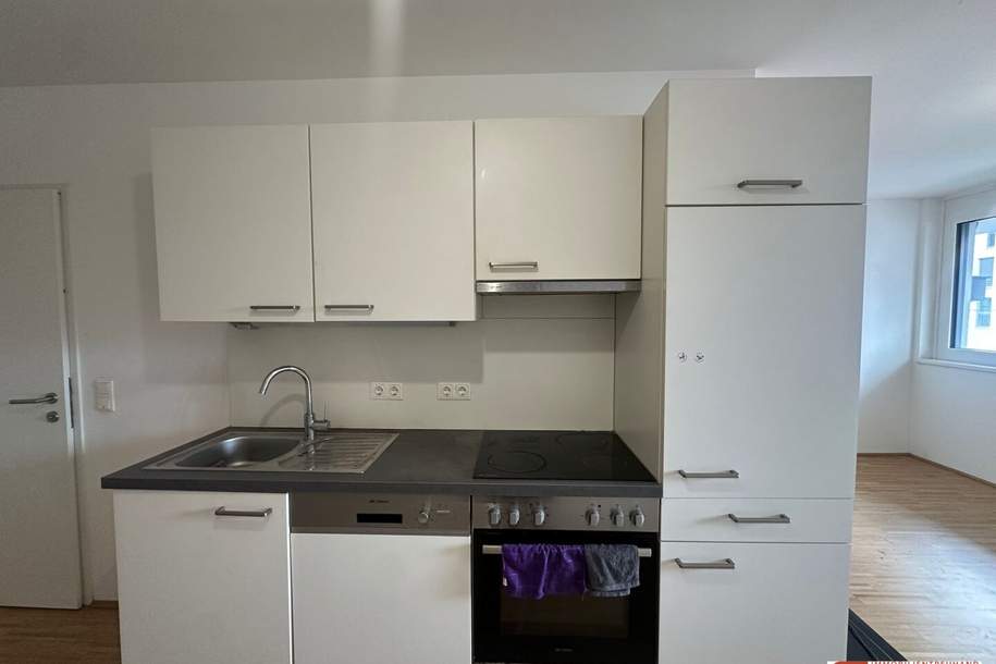 Moderne 1-Zimmer-Wohnung mit Einbauküche &amp; Fußbodenheizung in 1200 Wien, nur 849 €!, Wohnung-miete, 849,00,€, 1200 Wien 20., Brigittenau