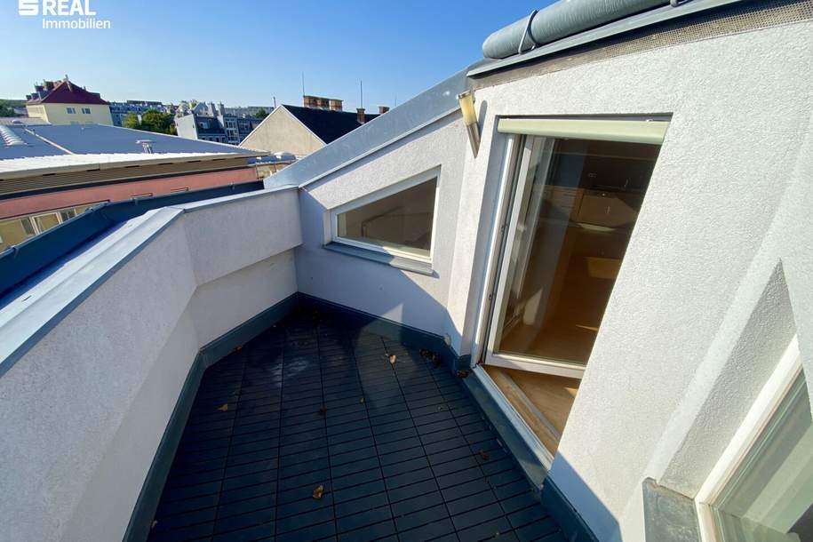 Eckterrasse ca. 6,5 m², großes Wohnzimmer, 2 Schlafzimmer, Wohnung-kauf, 385.000,€, 1220 Wien 22., Donaustadt