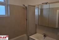 Mietwohnung, 2 Zimmer + Küche mit Essbereich + Balkon, in Linz Stadt