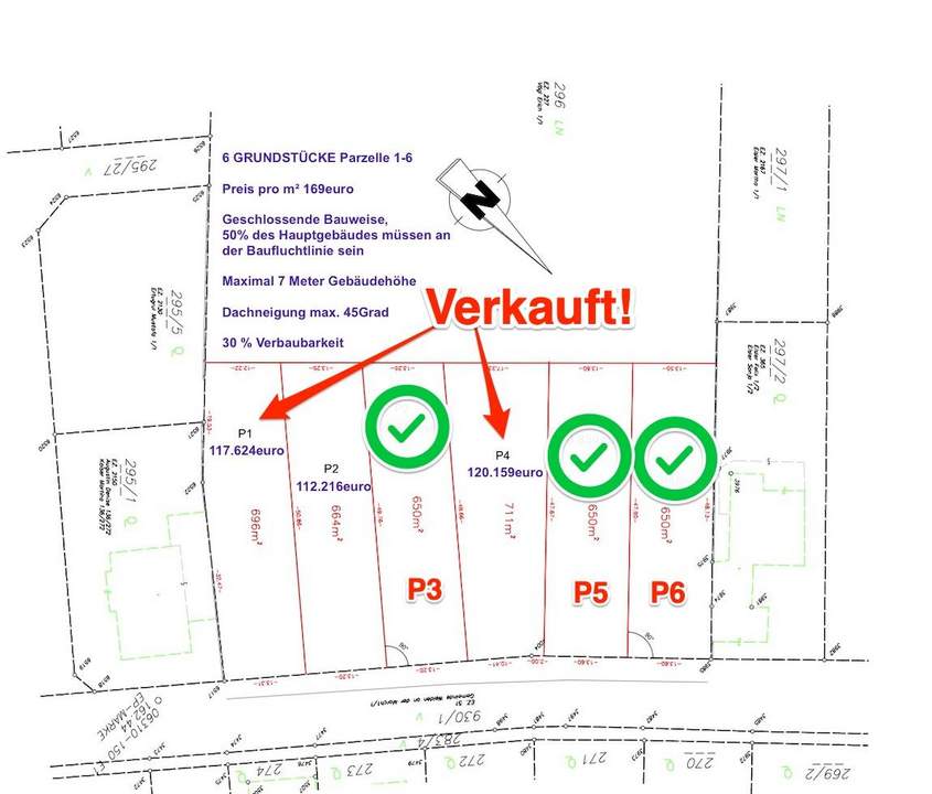 SONNIG GELEGENE GRUNDSTÜCKE IN RUHELAGE - OBERWEIDEN
