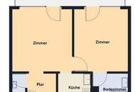 Neu sanierte und gutgelegene 2-Zimmer-Wohnung in Tisis zu vermieten