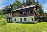 Ihr neues Zuhause in Rojach in der Gemeinde Lendorf - Holzblockhaus mit uriger Gemütlichkeit und kurzem Weg nach Spittal/Drau
