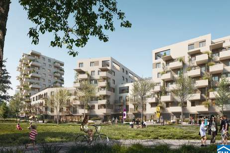 Wohnen nahe der Alten Donau | Moderner 1-Zimmer-Erstbezug, Wohnung-miete, 910,01,€, 1220 Wien 22., Donaustadt