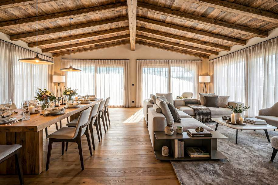 Luxus-Penthouse in zentraler Toplage, Wohnung-kauf, 4.900.000,€, 6370 Kitzbühel
