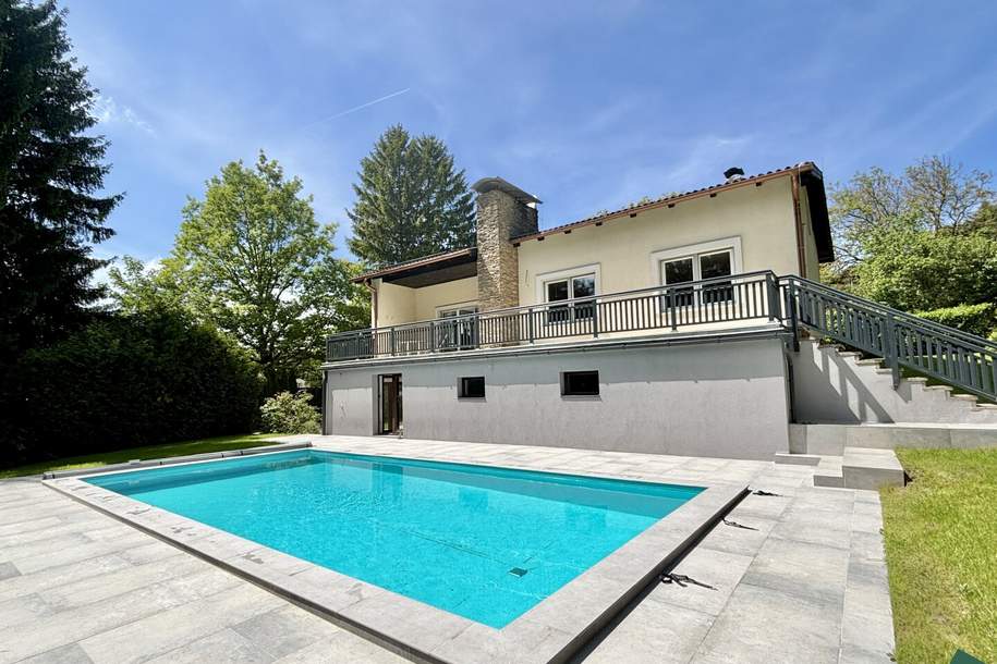 Urlaubsfeeling daheim – wunderschön saniertes Haus mit privatem Gartenparadies und Pool, Haus-kauf, 998.000,€, 3423 Tulln