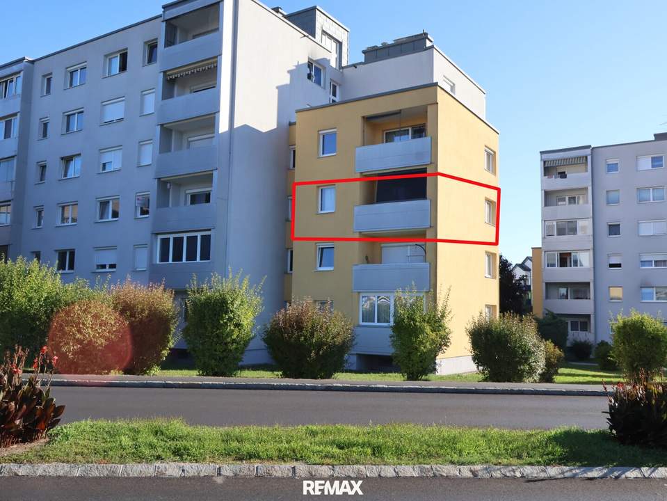 3-Zimmer Wohnung mit Loggia und Lift in Wieselburg
