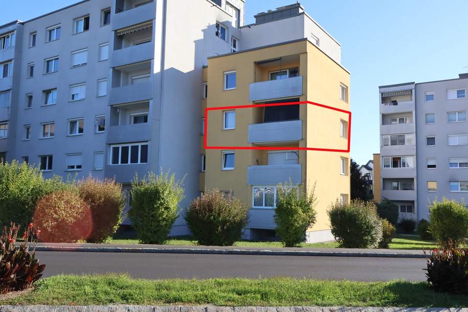 3-Zimmer Wohnung mit Loggia und Lift in Wieselburg, Wohnung-kauf, 109.500,€, 3250 Scheibbs