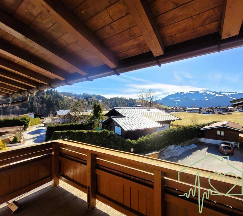 Traumwohnung in Toplage: Dachgeschoß mit Balkon &amp; Garage in Reith bei Kitzbühel!