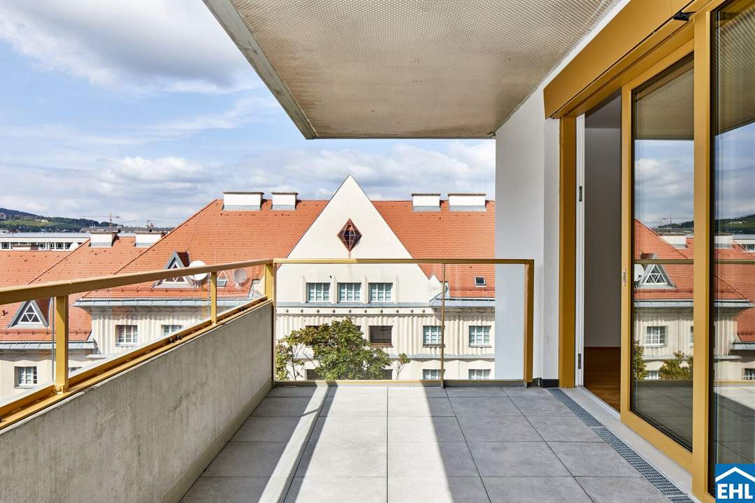 Stadtnah. Lichtdurchflutet. Mit Balkon und Stil.