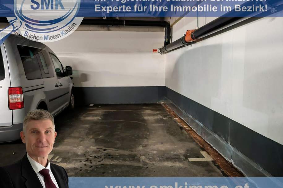 Tiefgaragenplatz in der Schenkendorfgasse 72!, Gewerbeobjekt-miete, 120,00,€, 1210 Wien 22., Donaustadt