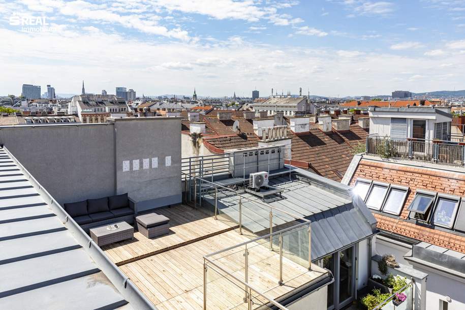 Schicke Maisonette mit 53 m² Dachgarten-Oase, Wohnung-kauf, 849.000,€, 1020 Wien 2., Leopoldstadt