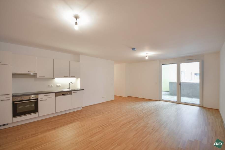 Ruhelage: wunderschöne 3-Zimmer-Wohnung mit Loggia, Wohnung-miete, 1.899,00,€, 1200 Wien 22., Donaustadt