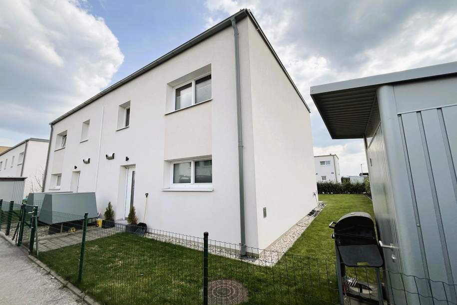 Traumhaftes Wohngefühl - top ausgestattetes Haus mit gemütlicher Terrasse, Garten und 2 Autoabstellplätzen!, Haus-kauf, 407.000,€, 2604 Wiener Neustadt(Land)
