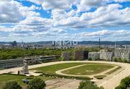 PRATER: 15. Etage - provisionsfrei inkl. ROOFTOP POOL: Erstbezug