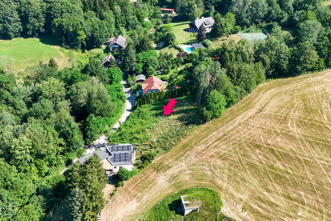 Baugrundstück in idyllischer Grünlage in Altlengbach unweit Ortskern