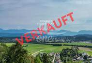 Herrschaftliches Anwesen (9286 m2) in Emmersdorf mit Blick auf Klagenfurt und Karawanken