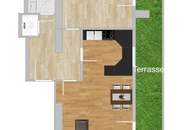 "Ruhige Terrassenwohnung"