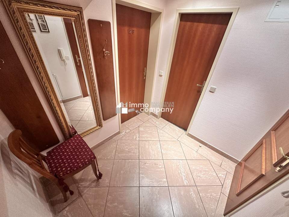 Gemütliche 2-Zimmer-Wohnung in Lassee: Stadtblick, Einbauküche & Parkplatz! Miete: 640 €