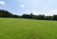 Wohnen im Grünen & doch stadtnah! 729 m² Baugrund mit traumhaftem Ausblick in ruhiger/grüner Lage!