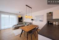 ELEGANTE 2-ZIMMER WOHNUNG | WESTBALKON IN INNENHOFRUHELAGE | HOCHWERTIGE KÜCHE UND MÖBLIERUNG