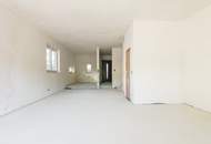 Neubau-Doppelhaus mit großem Garten und eigenem Waldstück | 4 Zimmer | Südseitiger Garten/Terrasse | Vollunterkellert | Luftwärmepumpe | 2 Einheiten verfügbar