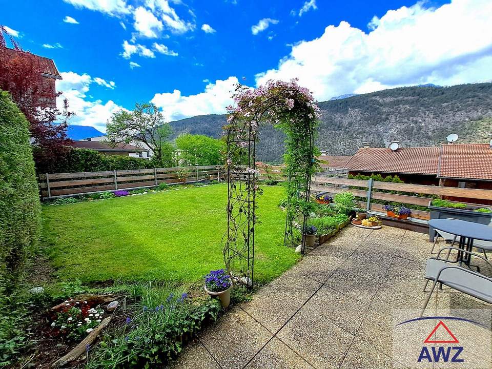 Gemütliche 3-Zimmerwohnung mit Garten im Zentrum von Rietz zu verkaufen!