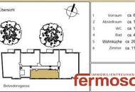Moderne 2-Zimmer-Wohnung 51m², 4. Etage, 1040 Wien, mit Einbauküche & Keller zu mieten!