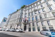 Extravagante 4,5 Zimmer Altbauwohnung in Wiener Bestlage neben der französischen Botschaft