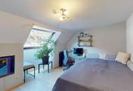 Über den Dächern wohnen? Helle 4-Zimmer-Dachgeschosswohnung...