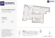 Jetzt Early Bird Aktion sichern! ZUM JUNGBRUNNEN! Großzügige 2 Zimmer-Wohnung mit viel Stauraum! Blick auf den schönen Hauptplatz! Beste Infrastruktur + Hochwertige Materialien + Garagenplatz optional!