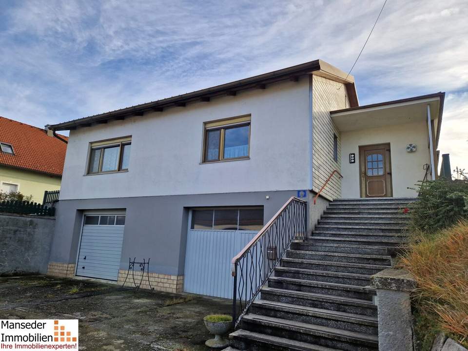 NETTES EINFAMILIENHAUS - WOHNFLÄCHE AUF EINER EBENE!