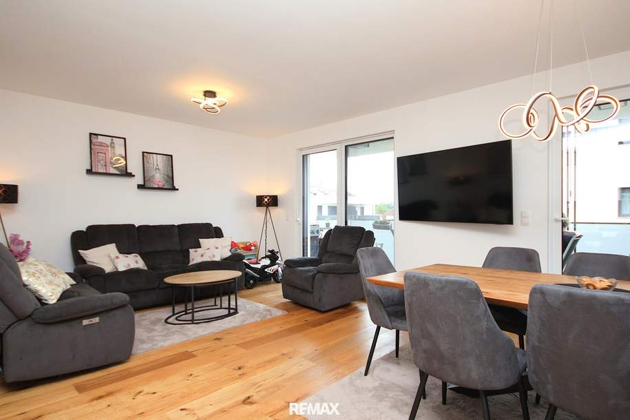 Moderne 4-Zimmer-Wohnung mit Balkon und 2 Tiefgaragenplätzen in Werndorf, Wohnung-kauf, 289.000,€, 8402 Graz-Umgebung