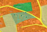 Großflächiges Grundstück mit Weitblick