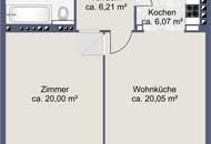 Unweit vom Yppenmarkt helle 2 Zimmer