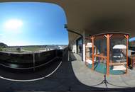 Penthouse-Flair über den Dächern von Wolfsberg im Schwarzautal mit beeindruckender Dachterrasse