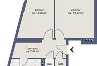 2-Zimmer-Wohnung im Stadtteil Josefiau