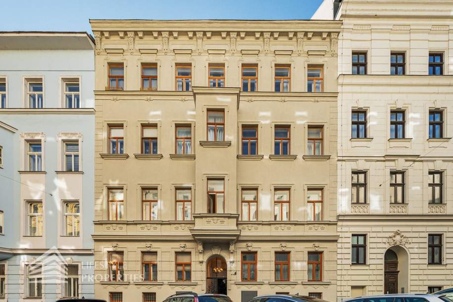 Hochwertig sanierte 4-Zimmer Altbauwohung in ruhiger Lage des 9. Bezirks! Nähe Liechtensteinpark, Wohnung-kauf, 665.000,€, 1090 Wien 9., Alsergrund