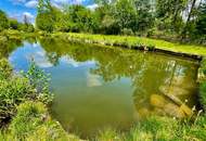 Idyllisches Grundstück mit 2 Fischteichen im Bezirk Leibnitz