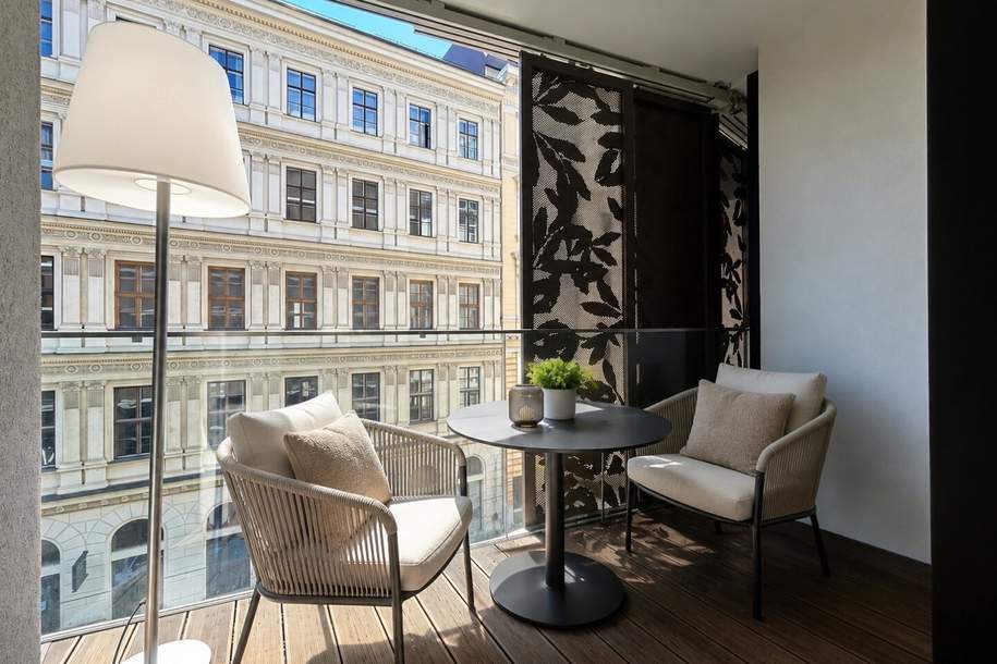 Design trifft Top-Lage | Anlegerwohnung mit USt-Ausweisung im KAYSER | Loggia | Nähe Donaukanal und Schottentring (U2,U4), Wohnung-kauf, 598.000,€, 1010 Wien 1., Innere Stadt