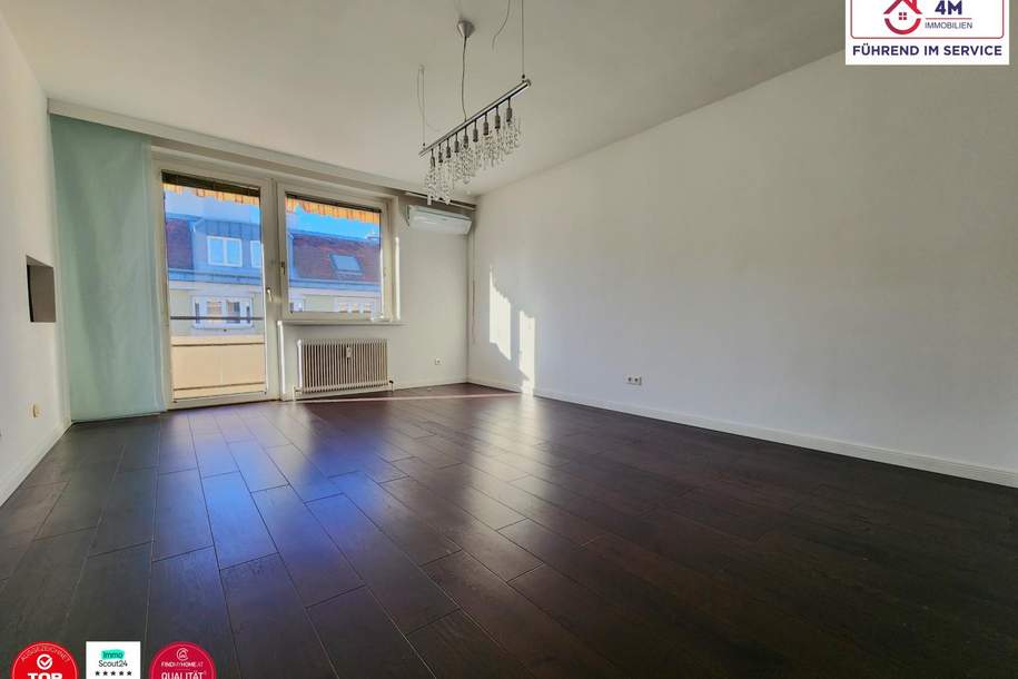 Von der Sonne geküsst: Helle 3-Zimmer-Wohnung mit großer Loggia, Ost-West-Ausrichtung &amp; guter Anbindung, Wohnung-kauf, 365.000,€, 1190 Wien 19., Döbling