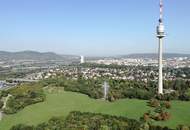 Donauparkblick! Spacious studio apartment on a higher floor for short or long term rent!