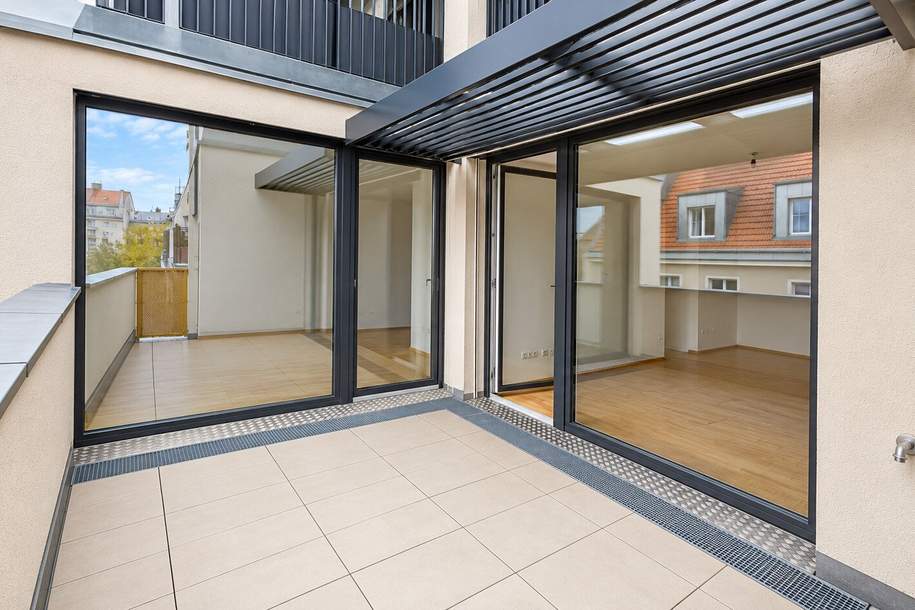 Zuhause mit Freiraum | moderne 3 Zimmerwohnung mit Balkon, Wohnung-miete, 1.500,00,€, 1120 Wien 12., Meidling