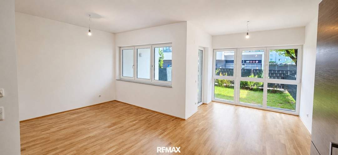 Moderne 3-Zi-Gartenwohnung mit Terrasse, Garage &amp; Fußbodenheizung in Linz 4030!