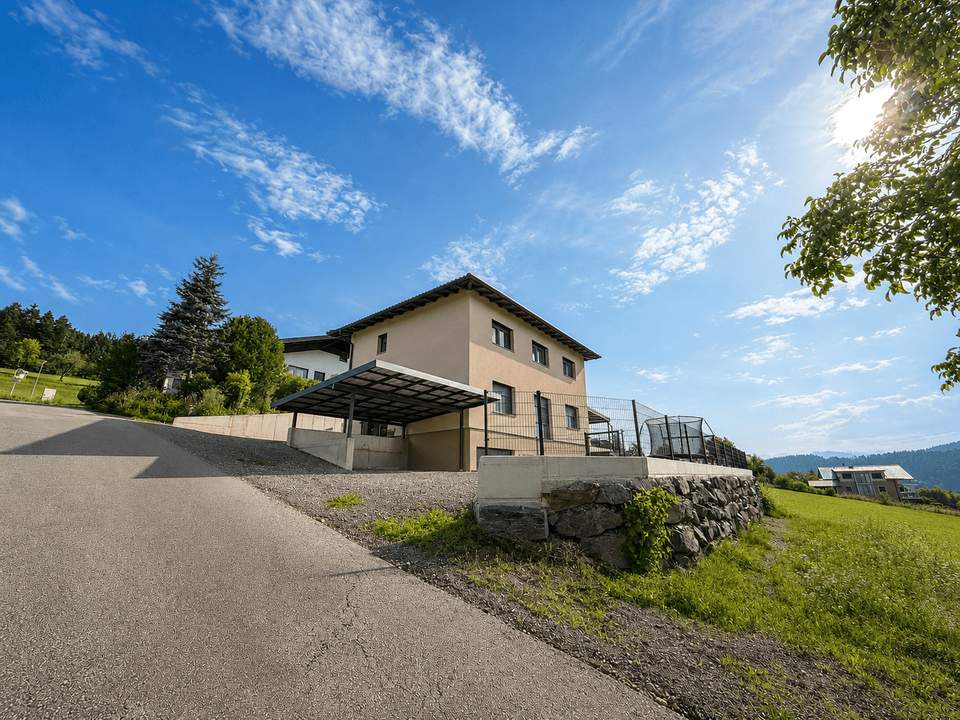 Landleben genießen – großzügiges 250 m² Wohnhaus mit Einliegerwohnung nahe Klagenfurt